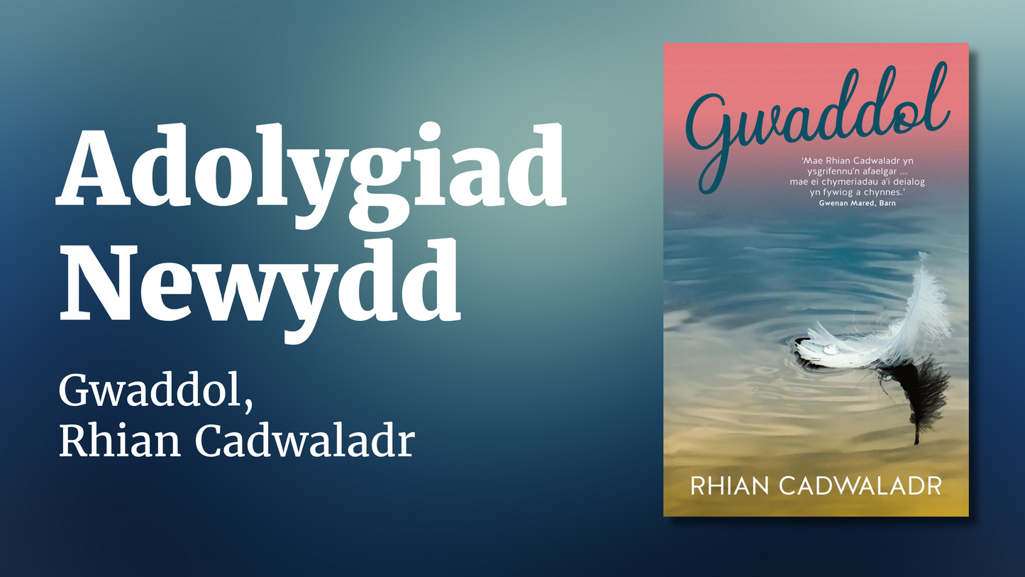 Adolygiad o Gwaddol gan Rhian Cadwaladr